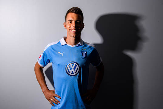Malmö FF presenterar Jonas Knudsen som ny spelare