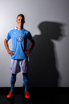 Malmö FF presenterar Jonas Knudsen som ny spelare