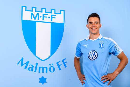 Malmö FF presenterar Jonas Knudsen som ny spelare