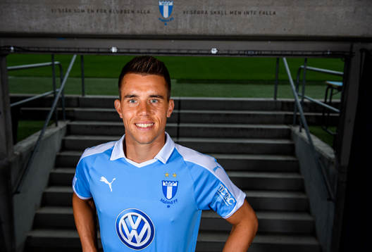 Malmö FF presenterar Jonas Knudsen som ny spelare