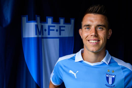 Malmö FF presenterar Jonas Knudsen som ny spelare