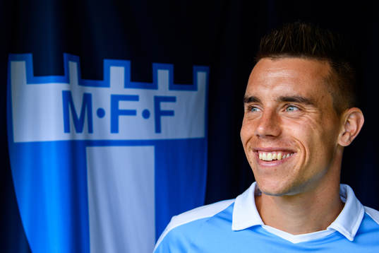 Malmö FF presenterar Jonas Knudsen som ny spelare