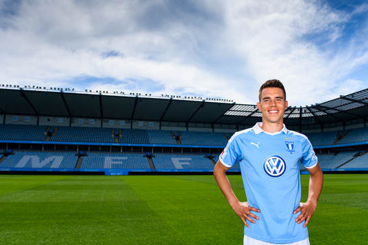 Malmö FF presenterar Jonas Knudsen som ny spelare
