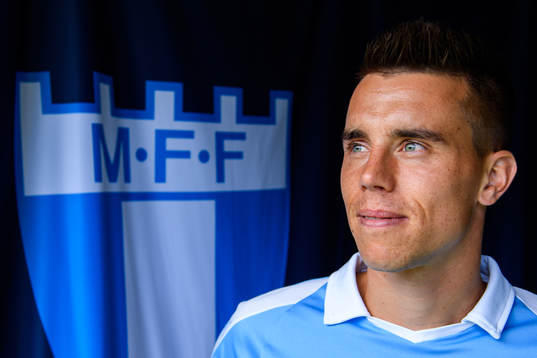 Malmö FF presenterar Jonas Knudsen som ny spelare