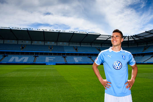 Malmö FF presenterar Jonas Knudsen som ny spelare