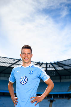Malmö FF presenterar Jonas Knudsen som ny spelare