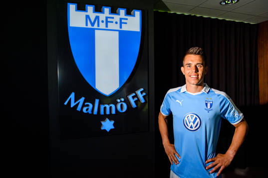 Malmö FF presenterar Jonas Knudsen som ny spelare
