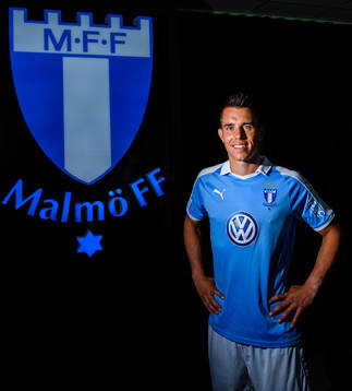 Malmö FF presenterar Jonas Knudsen som ny spelare