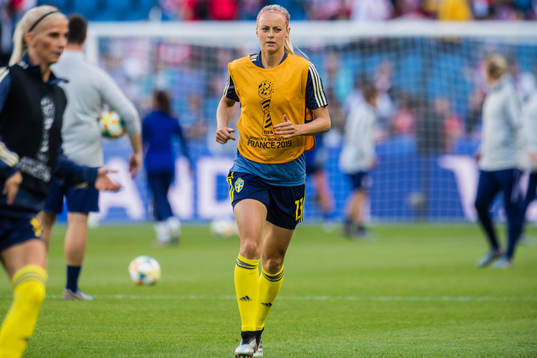 Amanda Ilestedt of Sweden