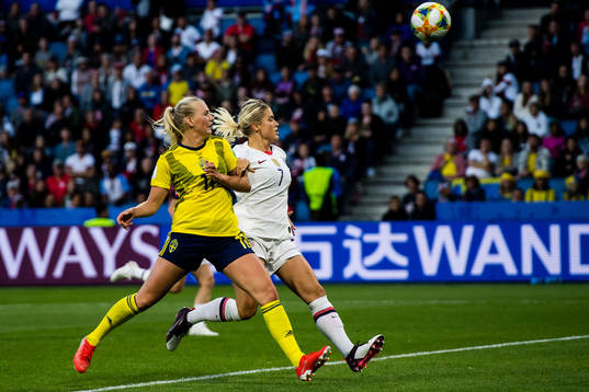 Stina Blackstenius of Sweden