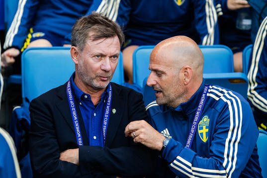 Peter Gerhardsson, Head coach and Magnus Wikman, assistant