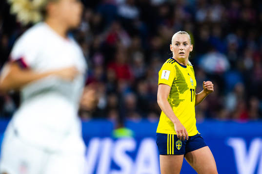 Stina Blackstenius of Sweden