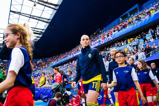 Stina Blackstenius of Sweden