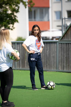 Marianne Wardi, ledare på Eskilstuna Uniteds