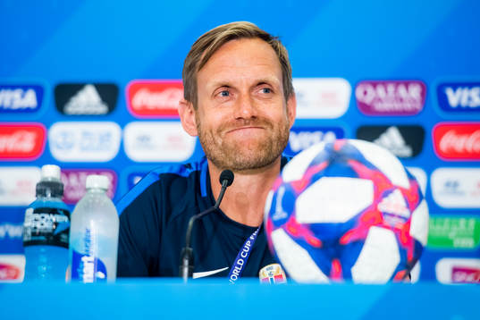 Martin Sjögren, head coach of Norway