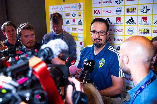 Houman Ebrahimi, doctor for Sweden