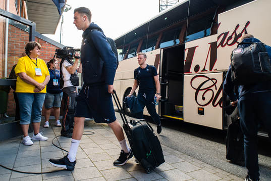 Alexandro Marco Craninx and Erling Knudtzon of Molde arrives