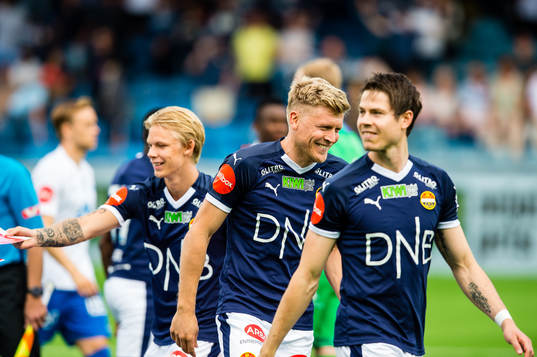 Sebastian Pedersen, Jonathan Parr and Lars-Christopher