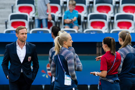 Martin Sjögren, head coach of Norway