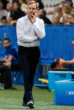 Martin Sjögren, head coach of Norway