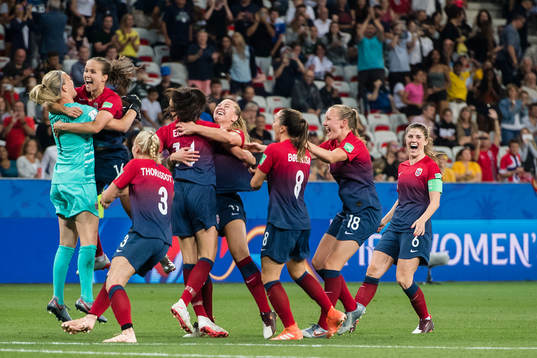 Bläddra bland fler bilder av Football, FIFA Women's World Cup, Day 16, Norway - Australia