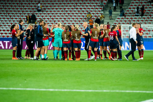 Team Norway celebrate