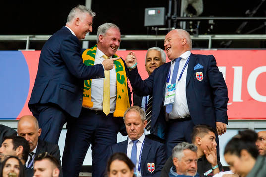 Terje Svendsen, president of the Norwegian Football
