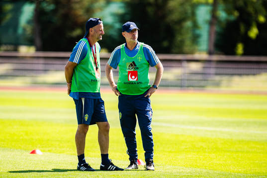 Magnus Wikman, assistant coach and Peter Gerhardsson, Head