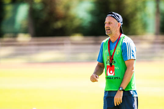 Magnus Wikman, assistant coach of Sweden