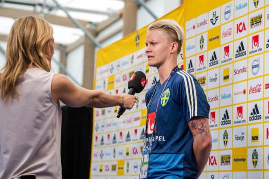 Nilla Fischer of Sweden
