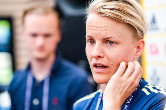 Nilla Fischer of Sweden