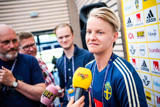 Nilla Fischer of Sweden