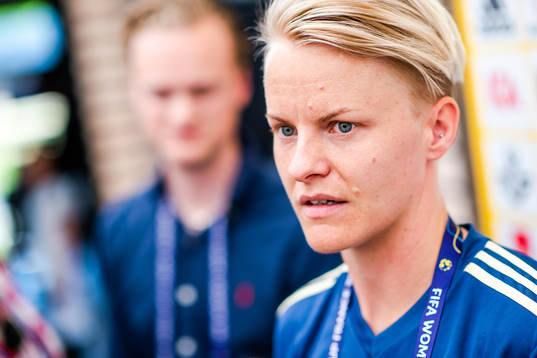 Nilla Fischer of Sweden