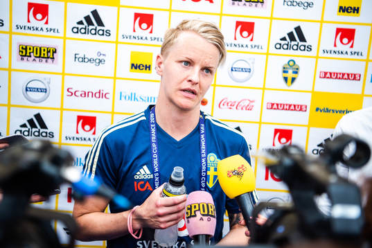 Nilla Fischer of Sweden