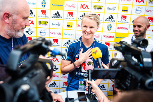Nilla Fischer of Sweden