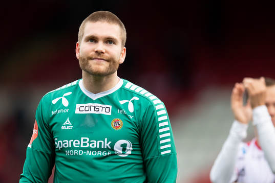 Goalkeeper Gudmund Kongshavn of Tromsø