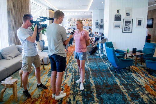 Bläddra bland fler bilder av Football, FIFA Women's World Cup, Day 17, Norway, Press Event