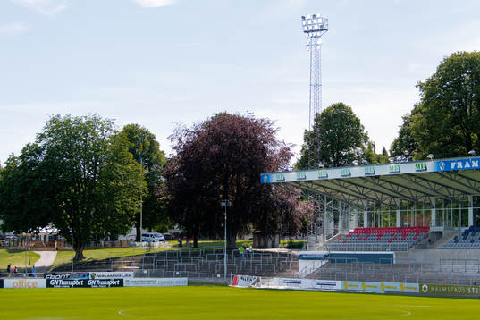 Örjans Vall före fotbollsmatchen i Superettan mellan