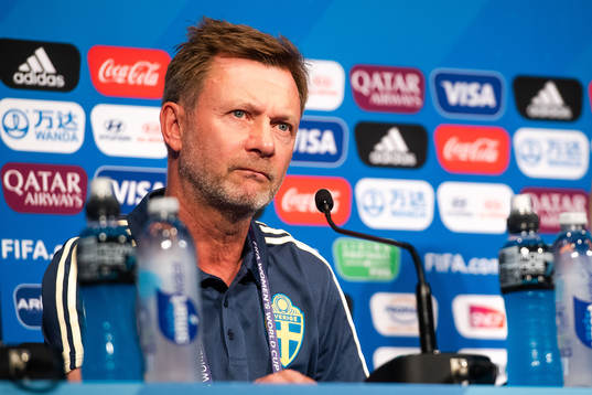 Peter Gerhardsson, Head coach of Sweden