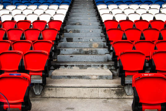 General view of the stands