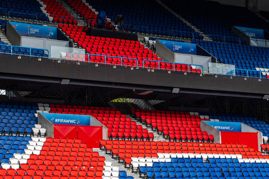 General view of the stands