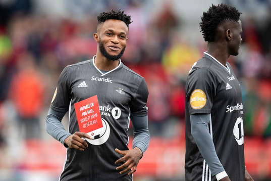 Samuel Adegbenro of Rosenborg