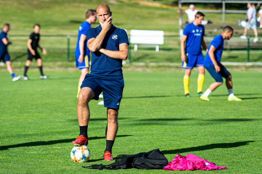 Eskilsminnes tränare Mattias Lindström