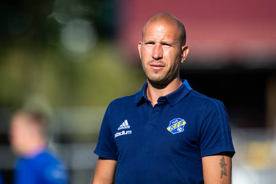 Eskilsminnes tränare Mattias Lindström