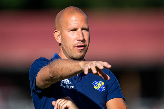 Eskilsminnes tränare Mattias Lindström