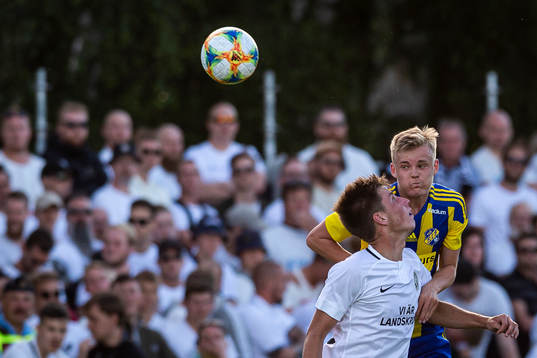 Eskilsminnes Filip Lundeberg och Landskronas Filip Olsson