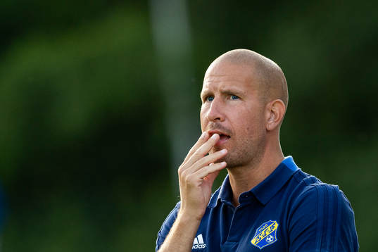 Eskilsminnes tränare Mattias Lindström