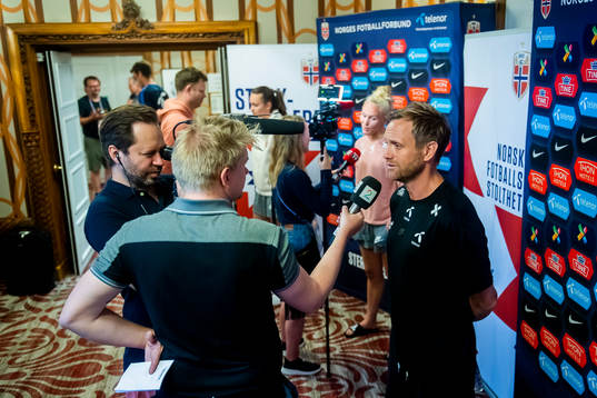 Martin Sjögren, head coach of Norway