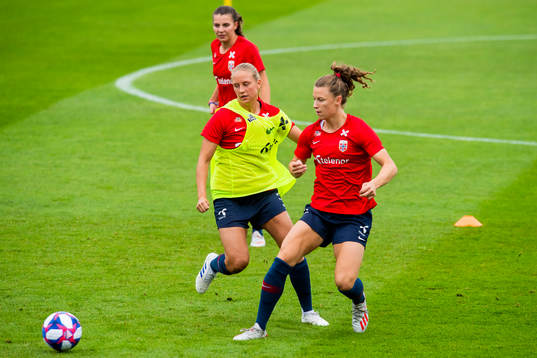 Lisa Naalsund and Synne Skinnes Hansen of Norway