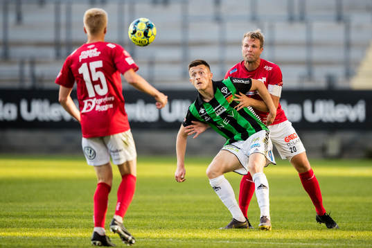 GAIS Leonard Pllana och Degerfors Christoffer Wiktorsson